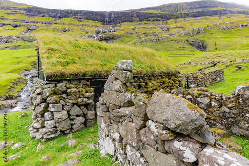 Museumsdorf Dúvugarðar auf den Färörinseln