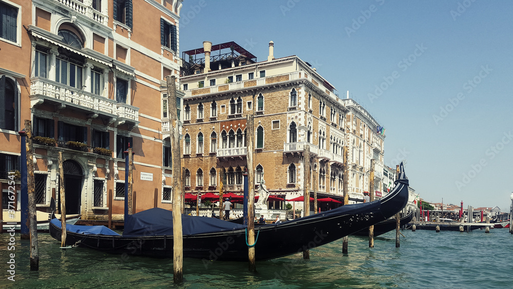 Gondolas de Venecia
