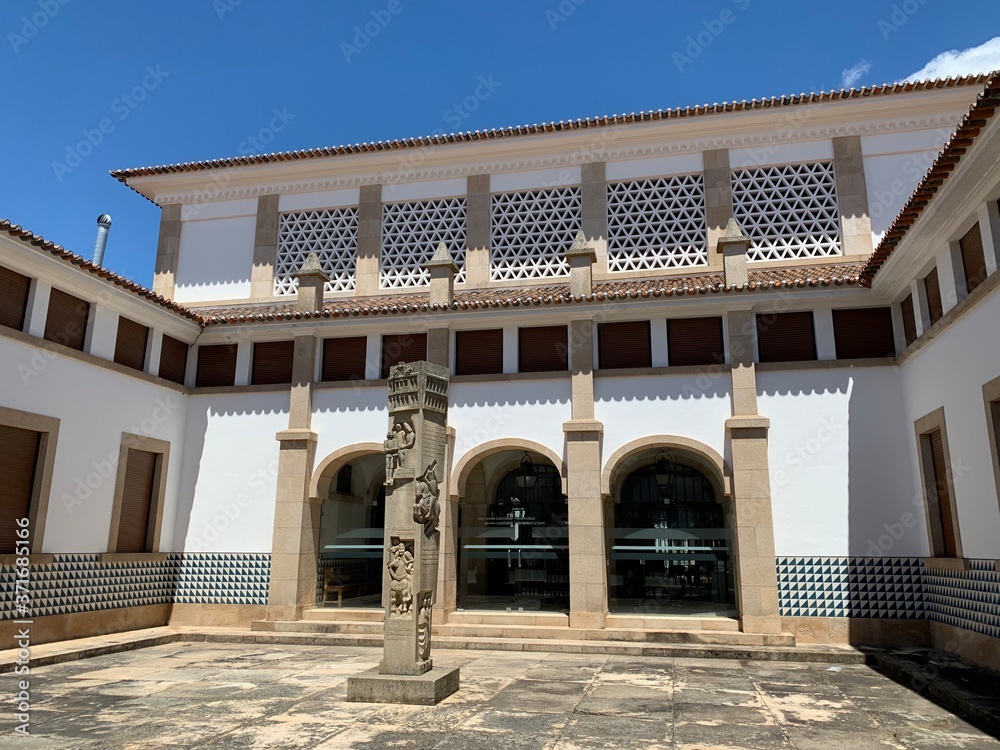 Fototapeta premium Street view of the Historic Centre of Evora, Portugal. Evora is a UNESCO World Heritage Site.