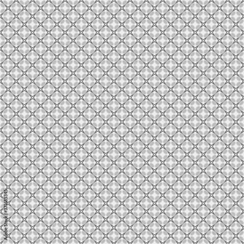 Illustration Black and white with repeated geometric shapes covering the background. Editable and colorable pattern for motifs, web, wallpaper, digital graphics and artistic decorations.