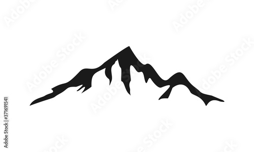 Mountain illustration vector design