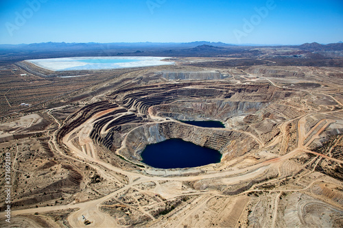 Open Pit Copper Mine