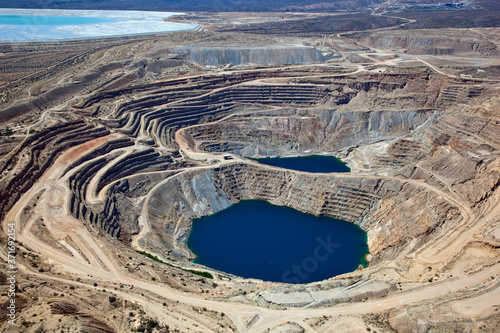 Open Pit Copper Mine