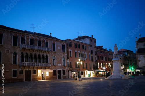  almost empty streets of Venice b before the coronavirus epidemic, late February 2020 Venice, Italy