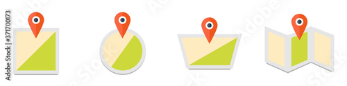 Mapa. Ubicación. Icono de localización en el mapa. Ilustración vectorial 3d, diferentes estilos. Figuras aislados en fondo blanco Free Download Mapa. Ubicación. Icono de localización en el mapa. Ilustración vectorial 3d, diferentes estilos. Figuras aislados en fondo blanco - GFXLoad