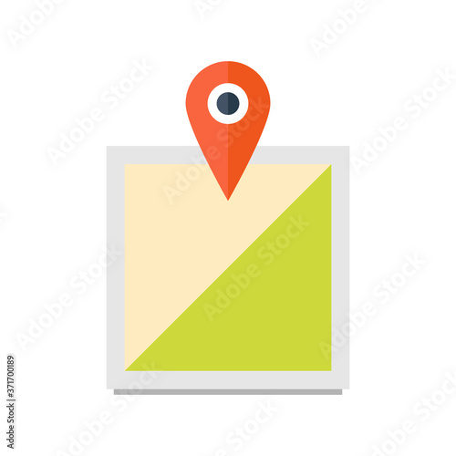 Free Download Mapa. Ubicación. Icono de localización en el mapa. Ilustración vectorial estilo 3d aislada en fondo blanco - GFXLoad