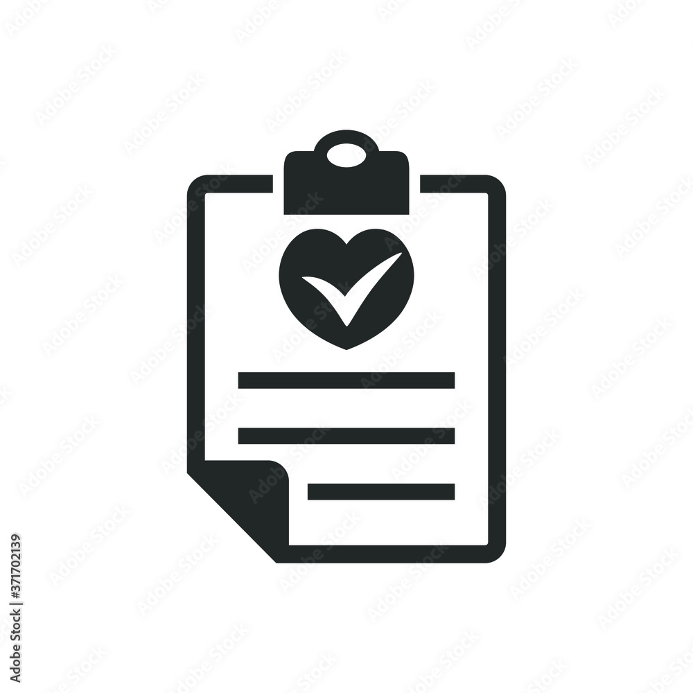 Health test icon Health test icon