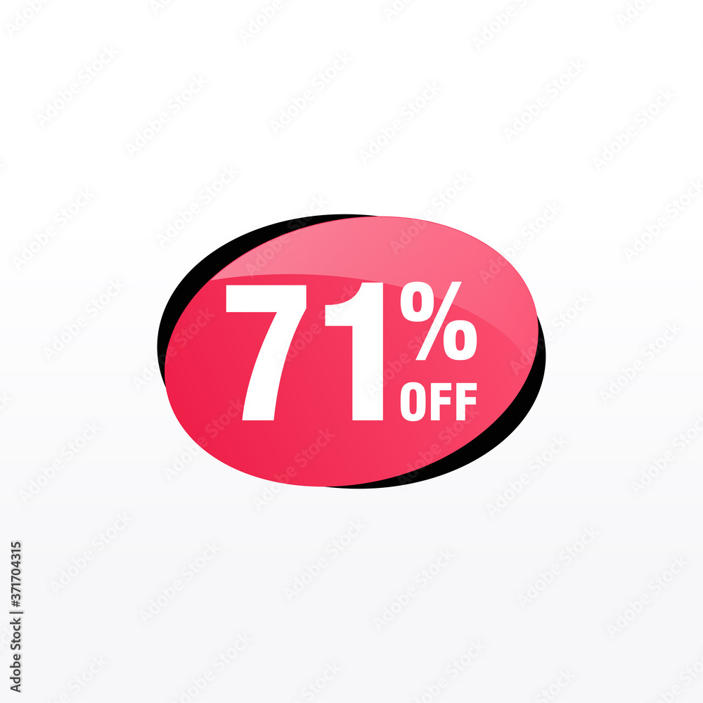 71 discount, Sales Vector badges for Labels, , Stickers, Banners, Tags, Web Stickers, New offer. Discount origami sign banner 71 discount, Sales Vector badges for Labels, , Stickers, Banners, Tags, Web Stickers, New offer. Discount origami sign banner