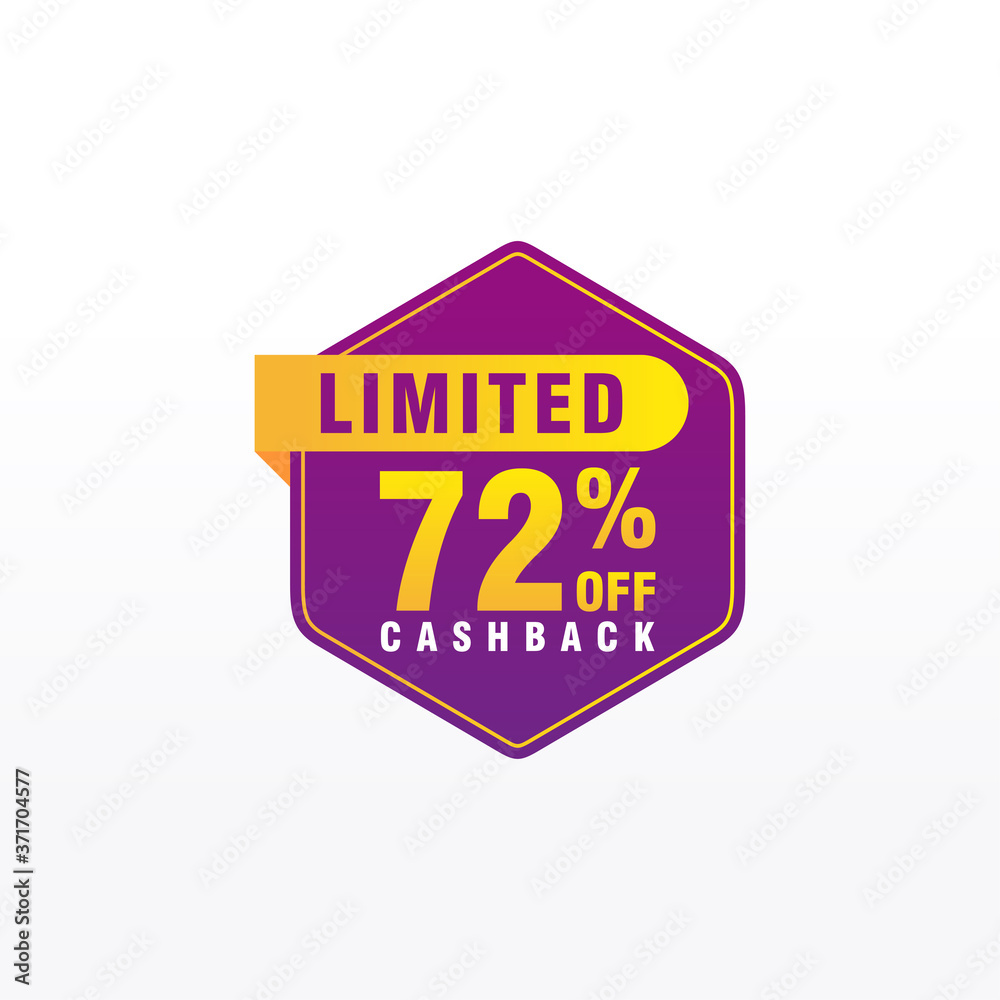 72 discount, Sales Vector badges for Labels, , Stickers, Banners, Tags, Web Stickers, New offer. Discount origami sign banner 72 discount, Sales Vector badges for Labels, , Stickers, Banners, Tags, Web Stickers, New offer. Discount origami sign banner