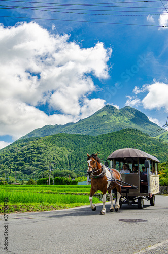 Konstfotografi 由布院　馬車　