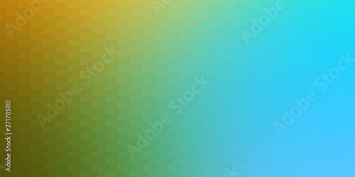 Light Blue, Yellow vector texture in rectangular style. Illustration with a set of gradient rectangles. Pattern for websites, landing pages.