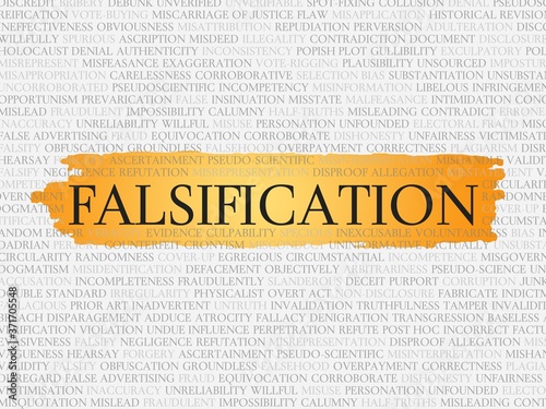 falsification