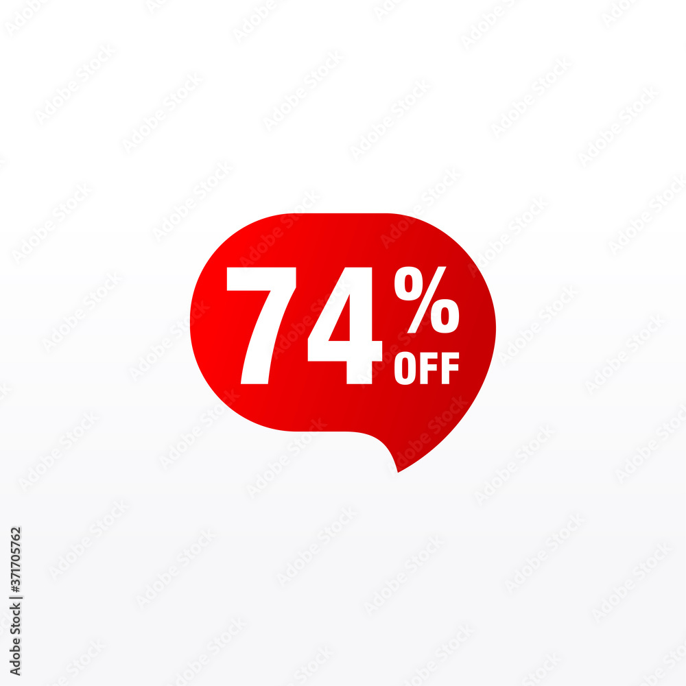 74 discount, Sales Vector badges for Labels, , Stickers, Banners, Tags, Web Stickers, New offer. Discount origami sign banner 74 discount, Sales Vector badges for Labels, , Stickers, Banners, Tags, Web Stickers, New offer. Discount origami sign banner