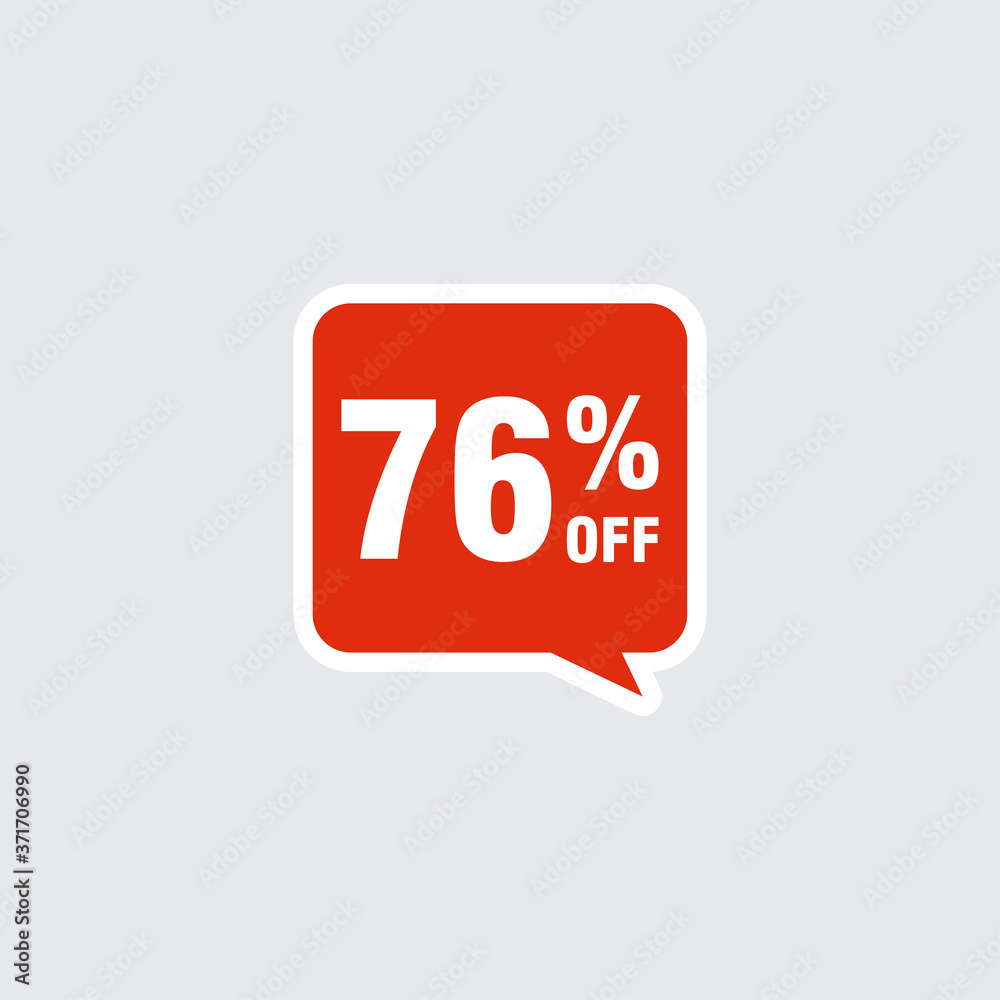 76 discount, Sales Vector badges for Labels, , Stickers, Banners, Tags, Web Stickers, New offer. Discount origami sign banner 76 discount, Sales Vector badges for Labels, , Stickers, Banners, Tags, Web Stickers, New offer. Discount origami sign banner