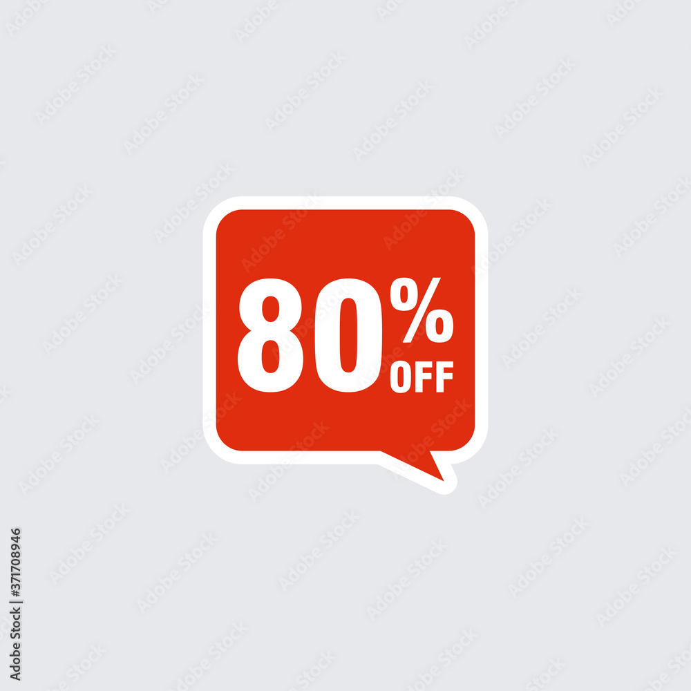 80 discount, Sales Vector badges for Labels, , Stickers, Banners, Tags, Web Stickers, New offer. Discount origami sign banner 80 discount, Sales Vector badges for Labels, , Stickers, Banners, Tags, Web Stickers, New offer. Discount origami sign banner