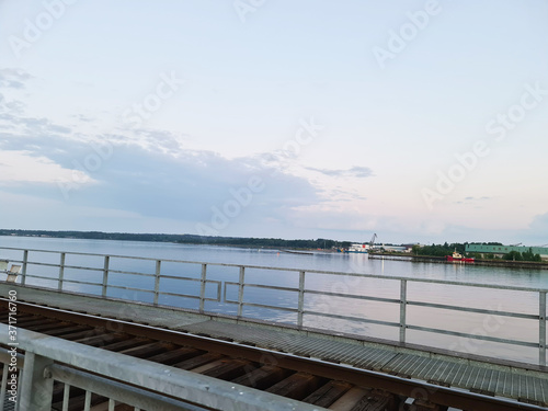 pier on the lake
