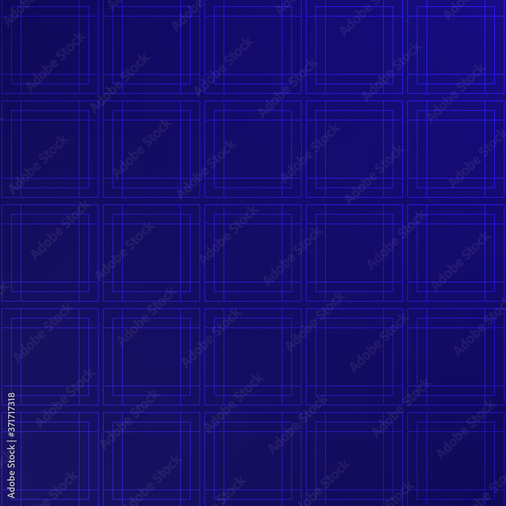Fototapeta premium Art & Illustration abstract blue texture pattern wallpaper technology illustration design square digital light green color backdrop grid business web computer graphic decoration lines 