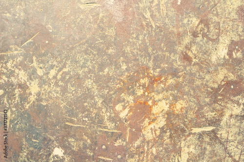 Metal surface rust and background.  Old metal surface is rusting up. textured steel plate.  Metal rusting in the background photo