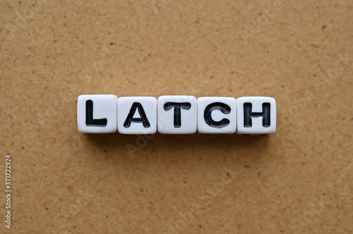  The word cube formed "LATCH", it means "Location, Alphabet, Time, Category, Hierarchy" with clipboard. It is method of classification of information.
