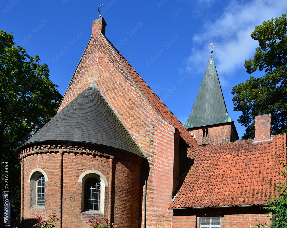 Die Altstadt von Verden an der Aller, Niedersachsen Die Altstadt von Verden an der Aller, Niedersachsen
