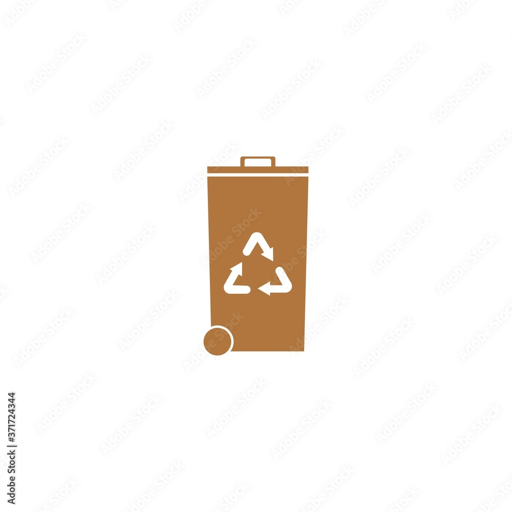 trash icon logo template vector illustration trash icon logo template vector illustration