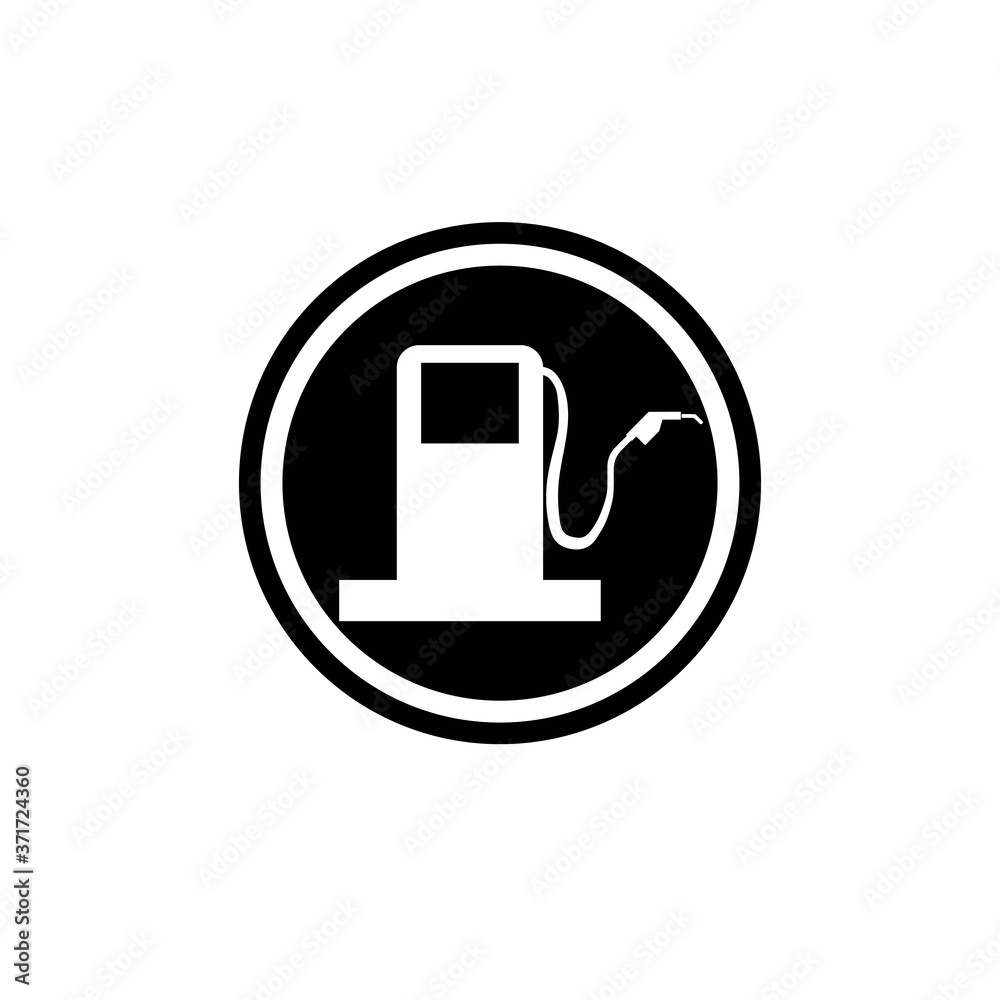 gas station logo vector template illustratiion gas station logo vector template illustratiion