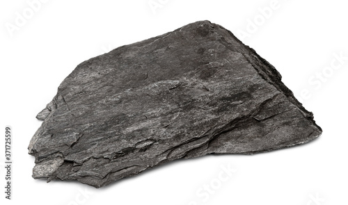 Photos Stone from limestone and shale isolated on white background