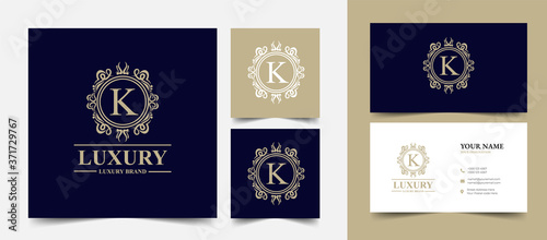 
luxury crest logo hotel boutique restaurant vintage logo 