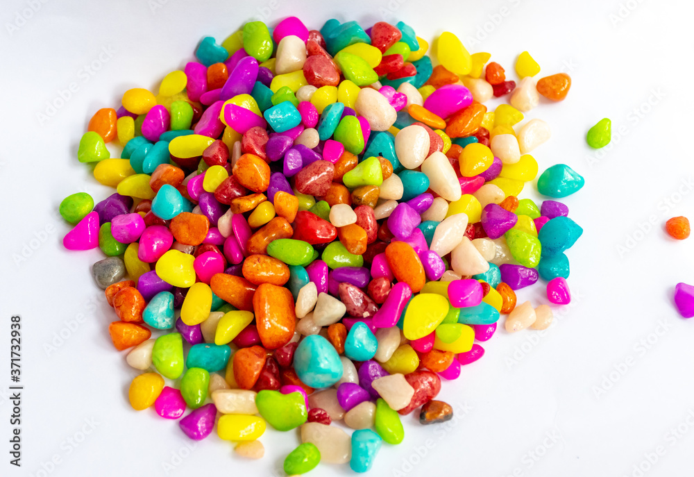 Tiny colorful stones Tiny colorful stones