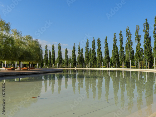 lake in the park