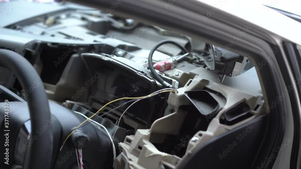 custom made wallpaper toronto digitalcabin of dismantled car.console of dismantled car