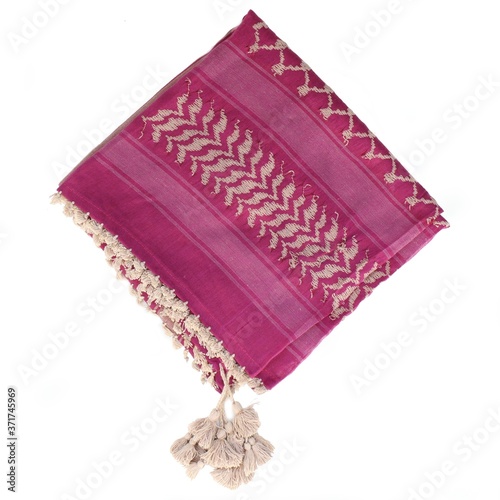 Obraz na płótnie Palestinian Jordanian shemagh scarf culture w salonie