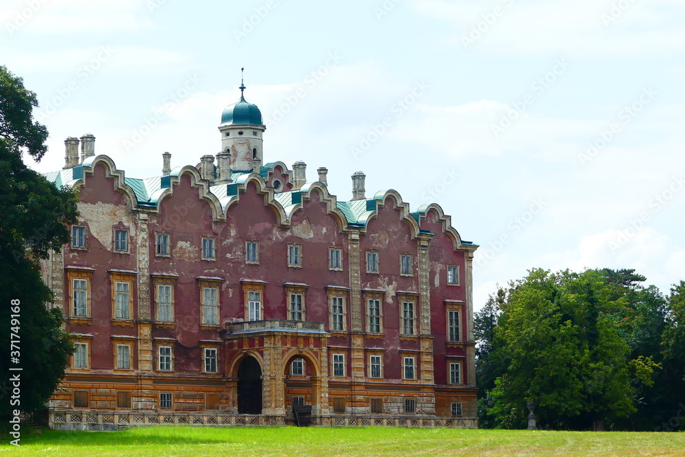 Fototapeta premium Schloss Prugg, Bruck an der Leitha