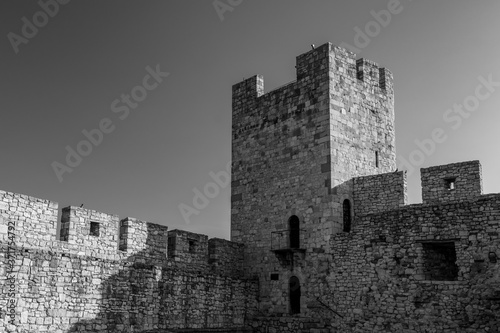 Historic Belgrade Fortress in Kalemegdan park in Belgrade, capital of Serbia photo