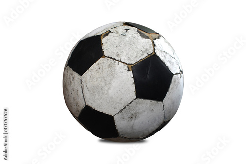 soccer ball isolated on white © jan nakhonkae