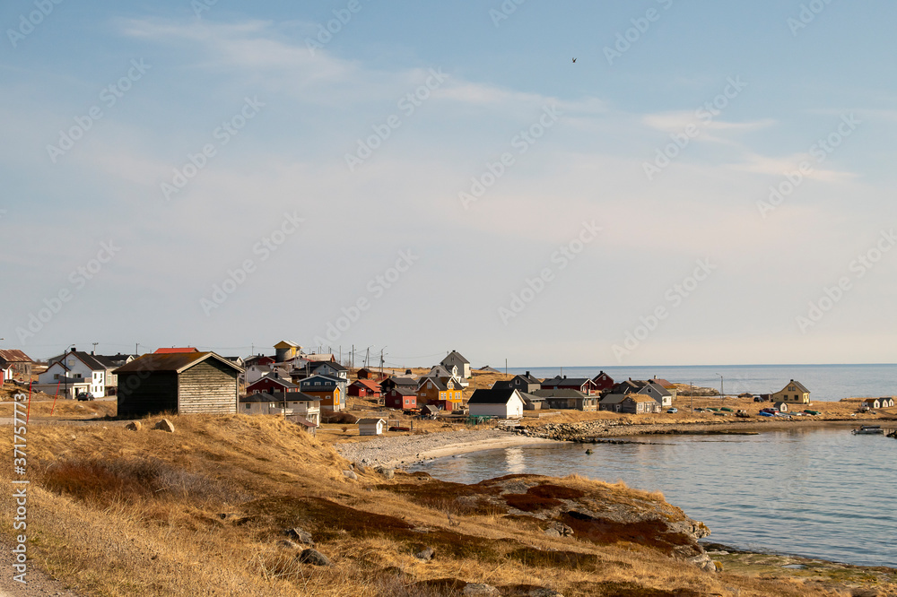 village on the beach