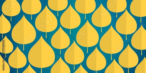 vector seamless pattern with leaves