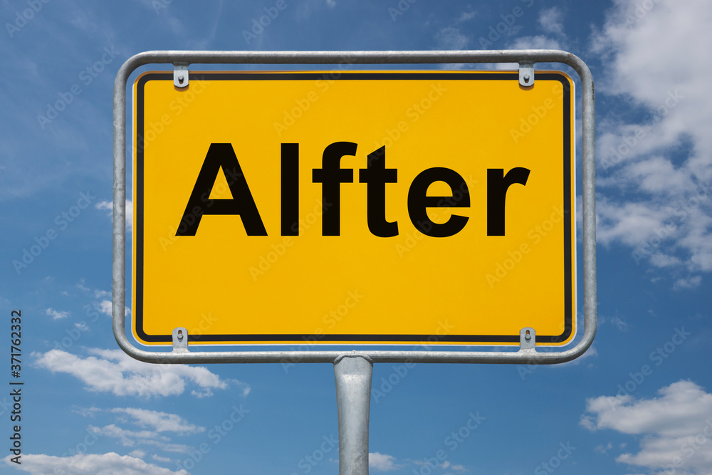 Ortstafel Alfter Ortstafel Alfter