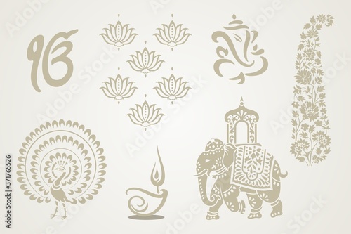 Hindu icons , cultural heritage , India , Asia	