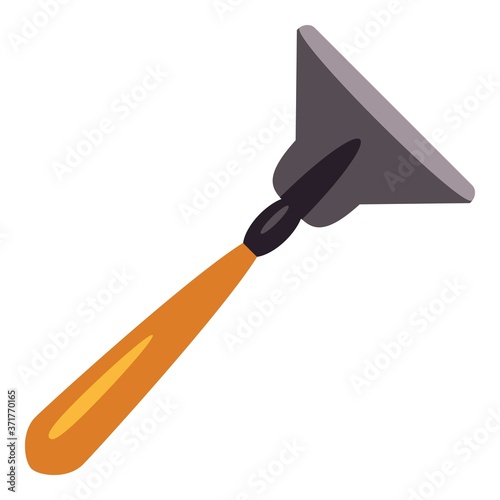 Hand hoe icon. Cartoon of hand hoe vector icon for web design isolated on white background