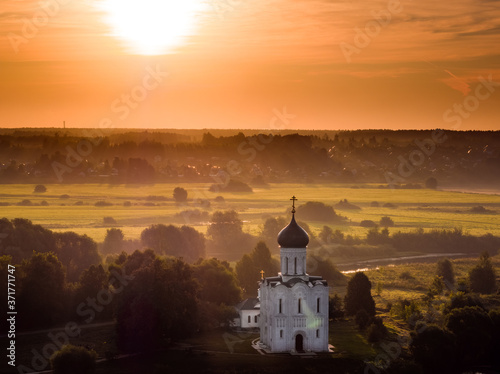 Church of the Intercession on the Nerl river (Vladimir region, Russia) photo