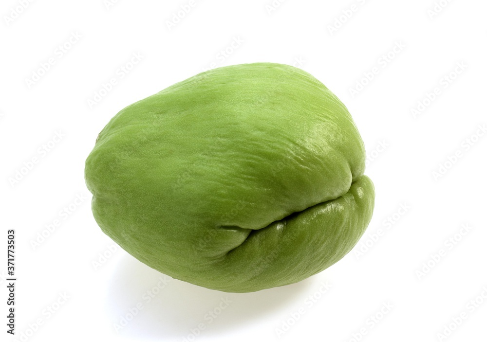 Naklejka premium Chayote, sechium edule, a Mexican Fruit