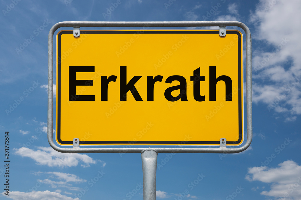 Ortstafel Erkrath