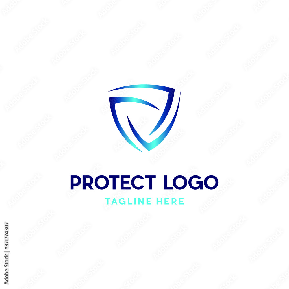 Shield Template design logo cyber tech or futuristic tech Shield rotation abstract logo template. Shield Template design logo cyber tech or futuristic tech Shield rotation abstract logo template.