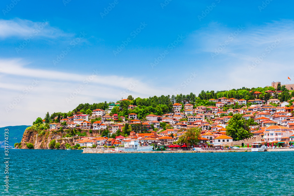 Lake Ohrid and Ohrid city, Macedonia