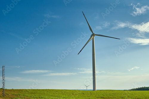 Wallpaper Mural Wind turbine in the field. Wind power energy concept Torontodigital.ca