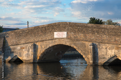 View of Potter Hyam bridge, The Broads, Norfolk, UK © Ian Kennedy