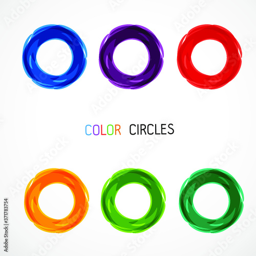 Circle sale vector illustration