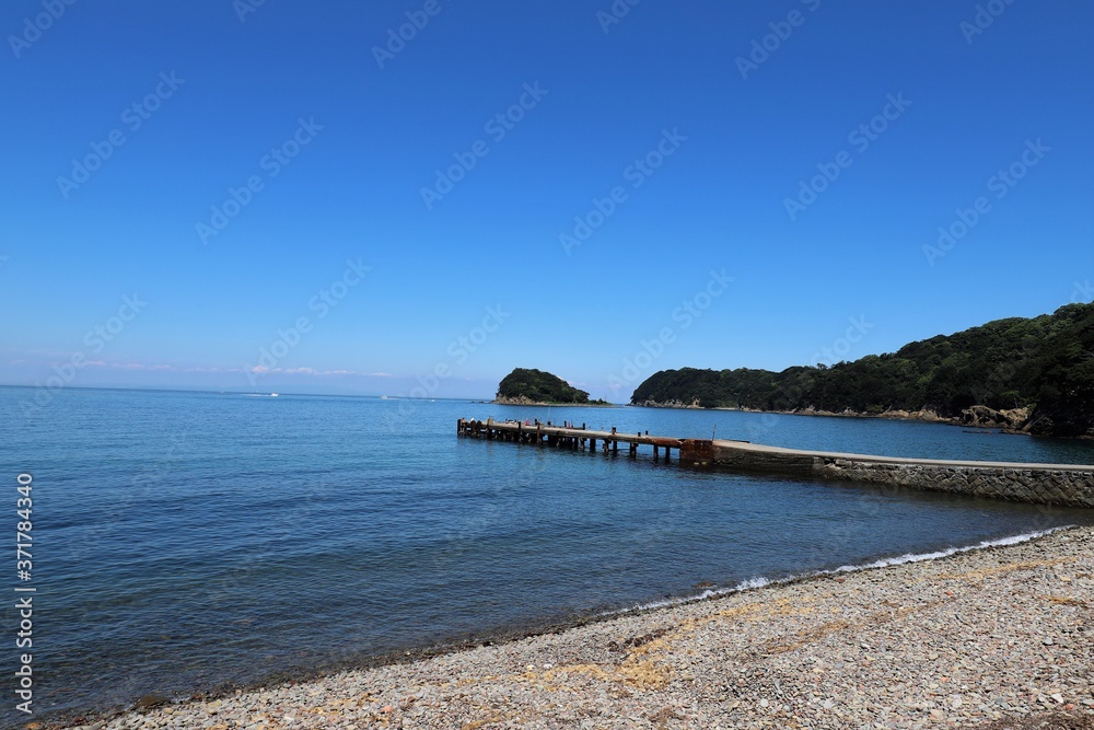 Obraz premium 友ヶ島 砲台跡