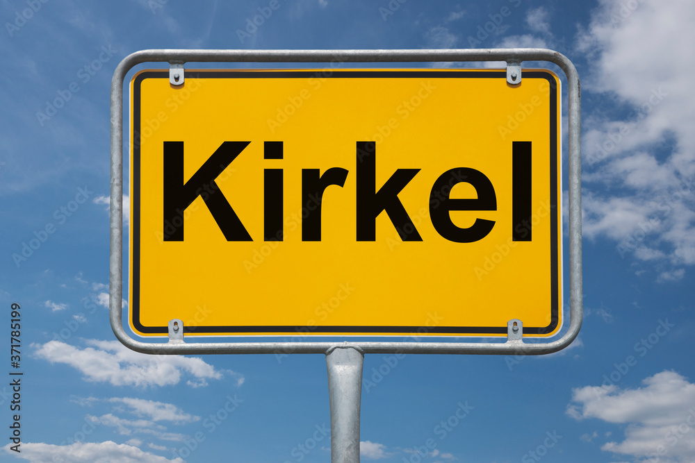 Ortstafel Kirkel